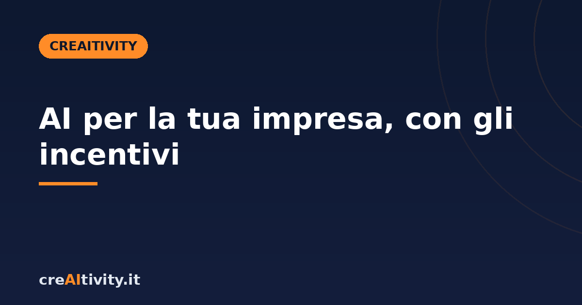 Intelligenza artificiale per le imprese delle Marche, con la finanza agevolata