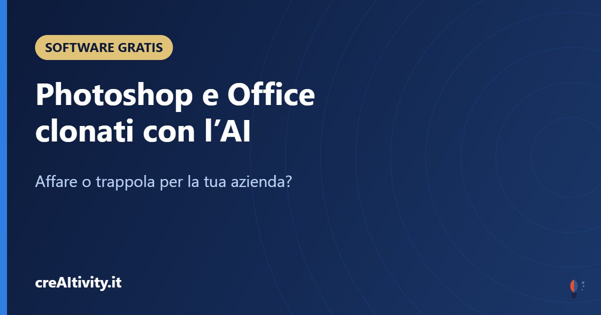 Clonare software con l’AI: gratis per te, ma a che prezzo?